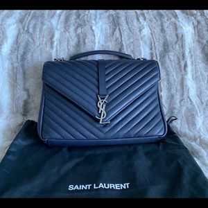 YSL Collage Quilted Large Handbag